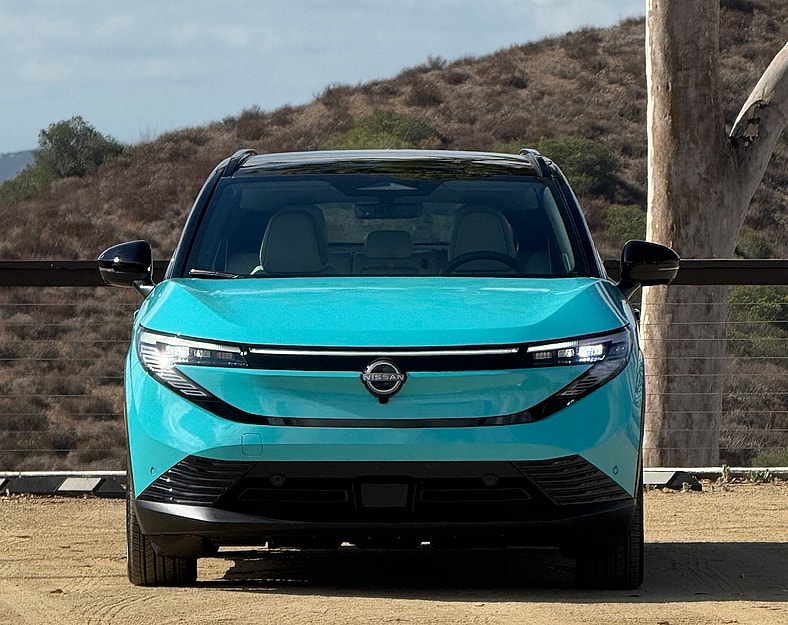 The Front Face Of The 2026 Nissan Leaf