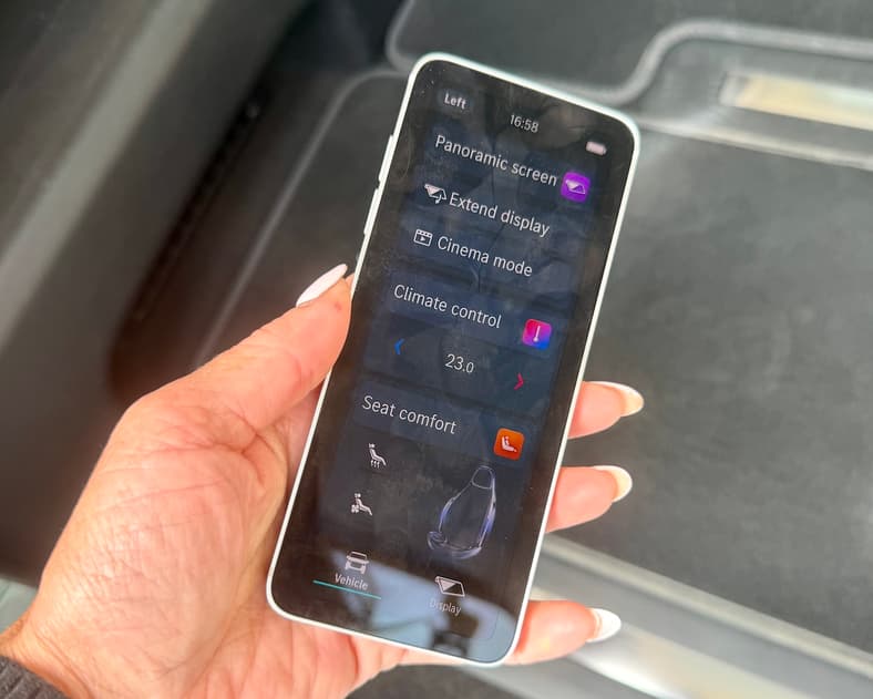 Commands Can Be Accessed Via The App, Touch Screens Or Voice Activation In The Mercedes-Benz Vle