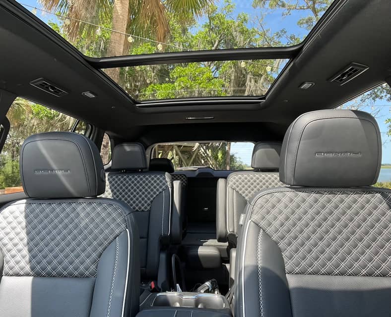 The Panoramic Sunroof In The 2024 Gmc Acadia