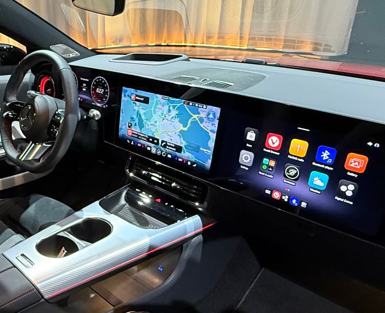 Screens And Center Console Storage In The 2026 Mercedes-Benz Cla