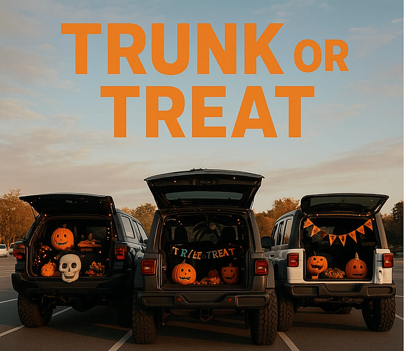 A Local Trunk Or Treat Event At @4Wheelparts_Austin Brings Cars And Costuming Together 