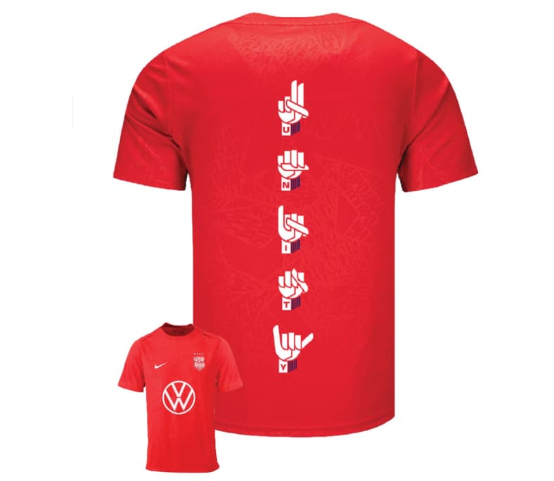 Remy Glock'S Design On The Ussf Shirt