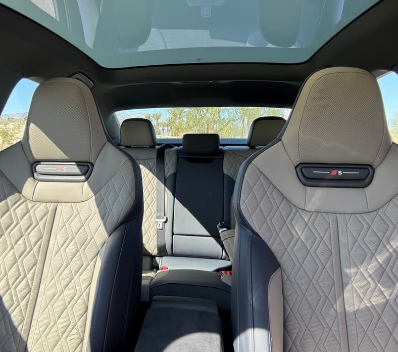 The Interior Of The Audi A6