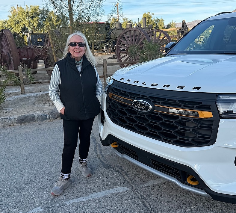 Sue Mead With The Ford Explorer Tremor