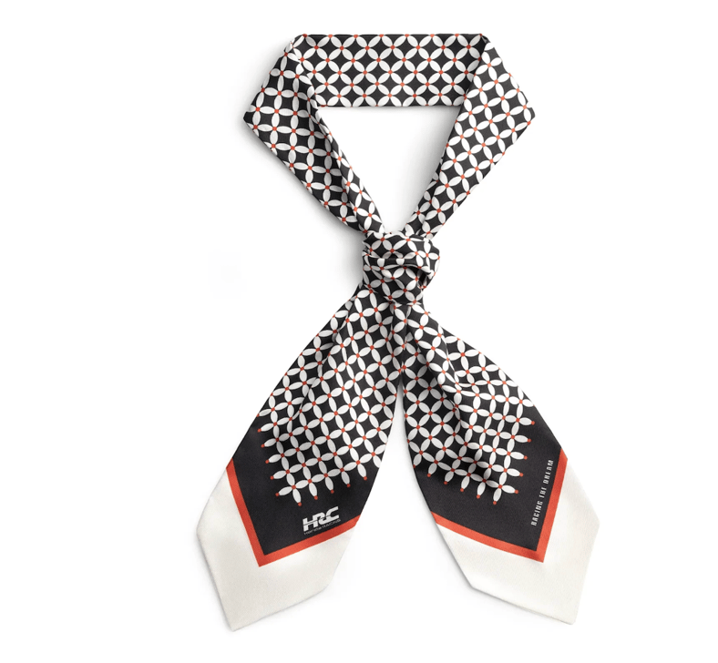 Cars…But Make it Fashion: The Perfect Car Gifts to Give Or Get This Season 5 Honda Racing Corp.'S Silk Scarf Adds A Chic Touch To The Car Merch Line Up