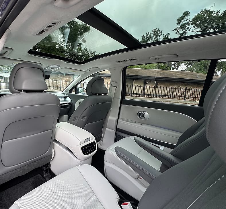 The Panoramic Sunroof Adds To The Spacious Feeling In The Hyundai Ioniq 9
