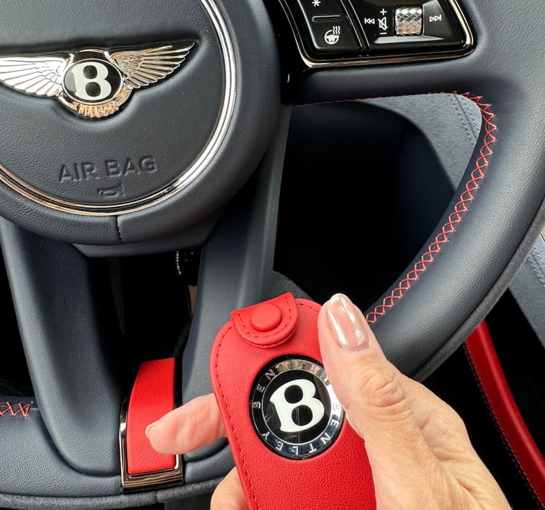 2025 Bentley Continental GT First Drive: Why This Jeweled Hybrid Will Make You Smile 5 Bridge Of Weir Leather Covers Even The Keyfob In The 2025 Bentley Continental