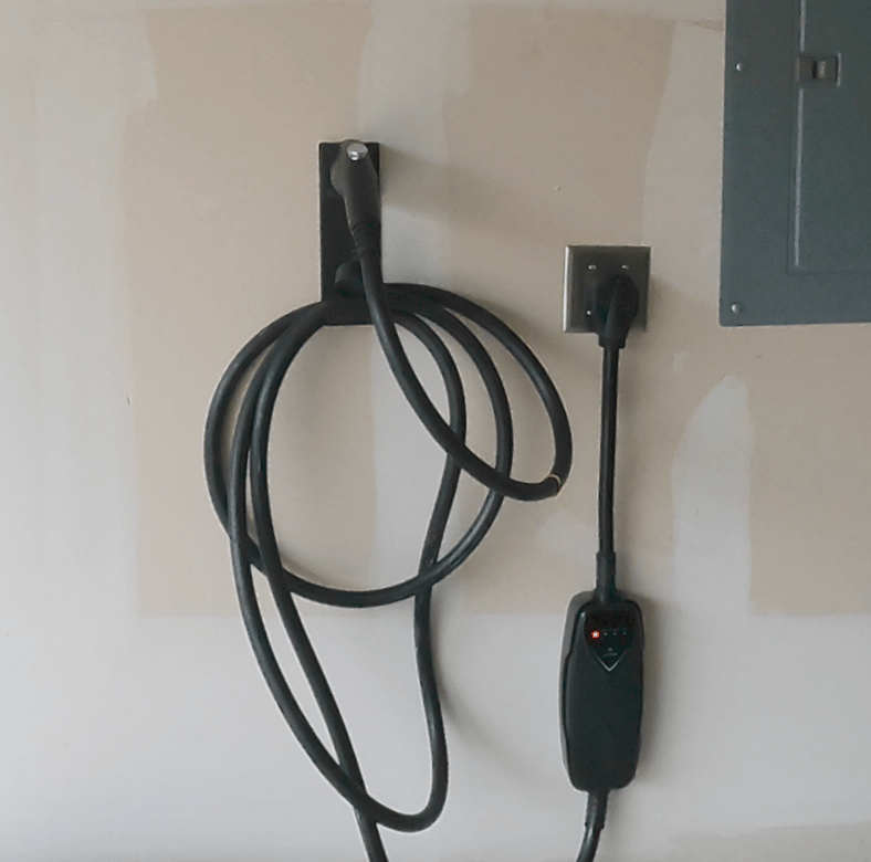 The Lectron Level 2 Charger Installed On My Garage Wall