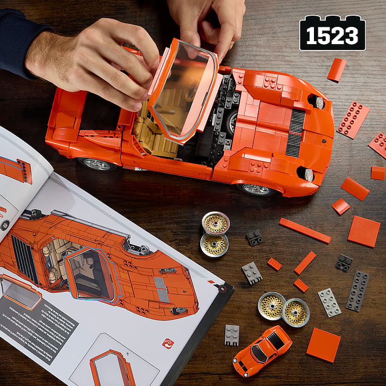 The Brick Shop Build Kit For The Lamborghi Miura P400 Sv