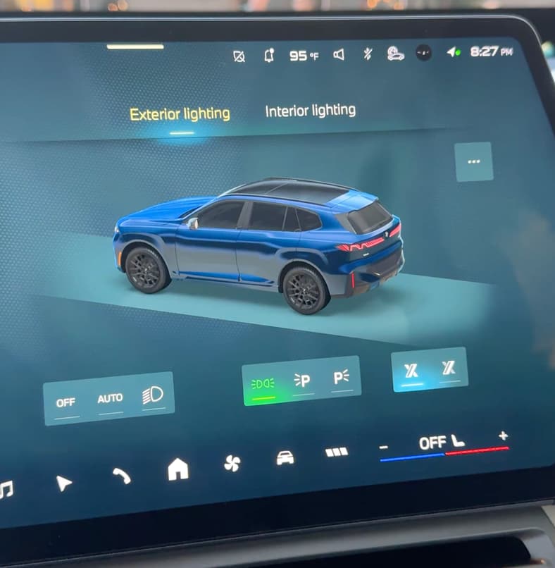A Girls Guide To Cars | Every Delicious 2027 Bmw X5 Detail That Made Us Swoon - On The Light Option Screen You Can Turn On Or Off The X Daytime Lights