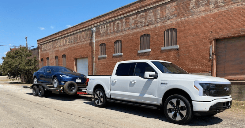 2022 Ford Lightning Towing