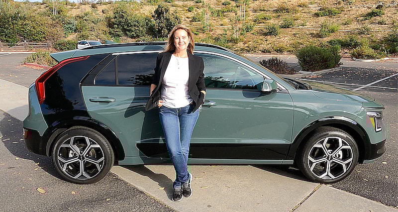 Me With The 2023 Kia Niro Hybrid Best Phev Suvs