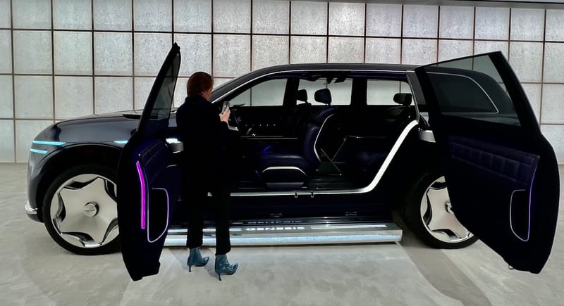 A Girls Guide To Cars | New Car Trends, Plus A Few Splashy Debuts, At The 2024 New York Auto Show  - Genesis Neolun Concept