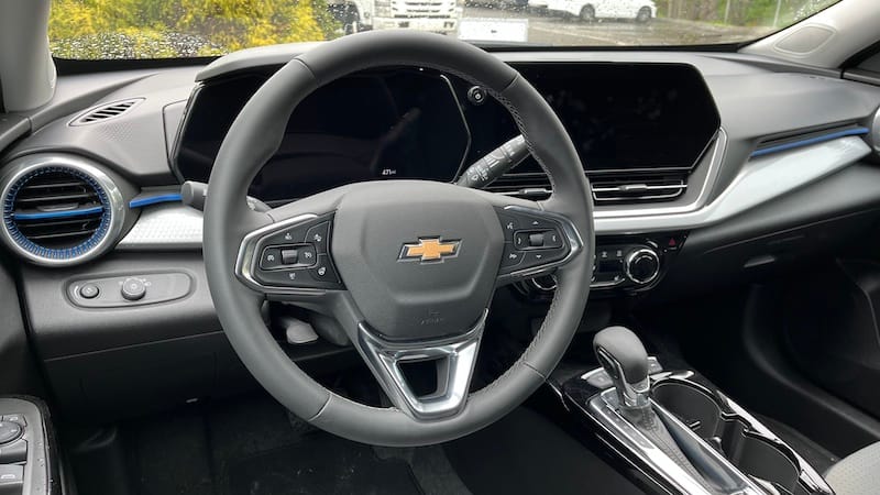 Chevrolet Trax Beveled Dash Is Among The Best Cars. Photo: Sara Lacey