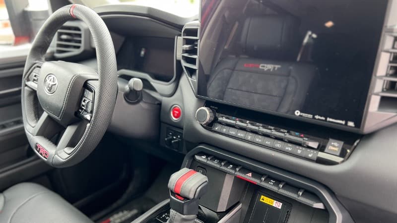 My Whirlwind Romance With the Toyota Sequoia 3-Row SUV 17 How Many Trd Pro Badges Can You Spot In This Picture Photo: Allison Bell