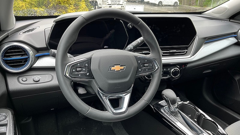 Chevrolet Trax Beveled Dash. Photo: Sara Lacey