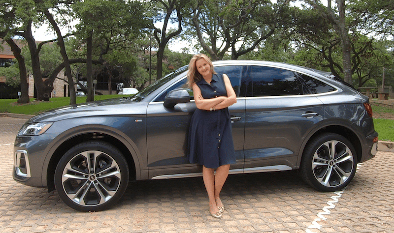 A Girls Guide To Cars | Audi Q5 Sportback Luxury Suv Review: I’m In Love With The Shape Of You - Me With The Audi Q5 Sportback