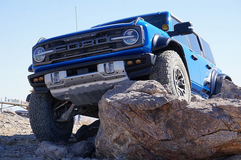 2022 Ford Bronco Raptor. Photo: Emme Hall