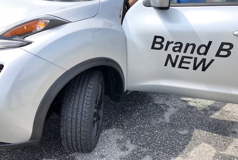 Testing New And Worn Tires