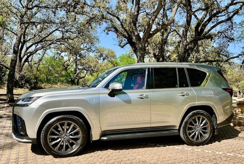 The Lexus SUV Lineup Is All New. What You Need to Know, And How To Find Your Perfect Fit 13 A Look At The Side View Of The Lexus Lx 600 Shows Its Classic Suv Size And Shape