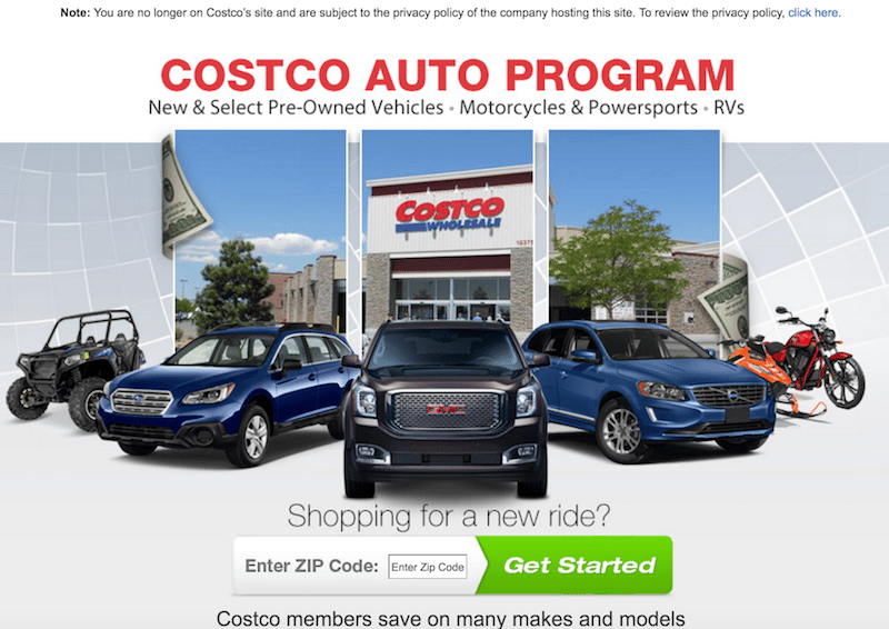 Yes You Can Buy A Car At Costco