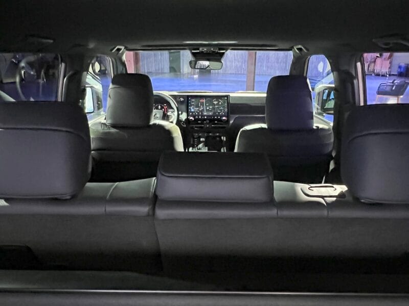 The Interior Of The Lexus Gx