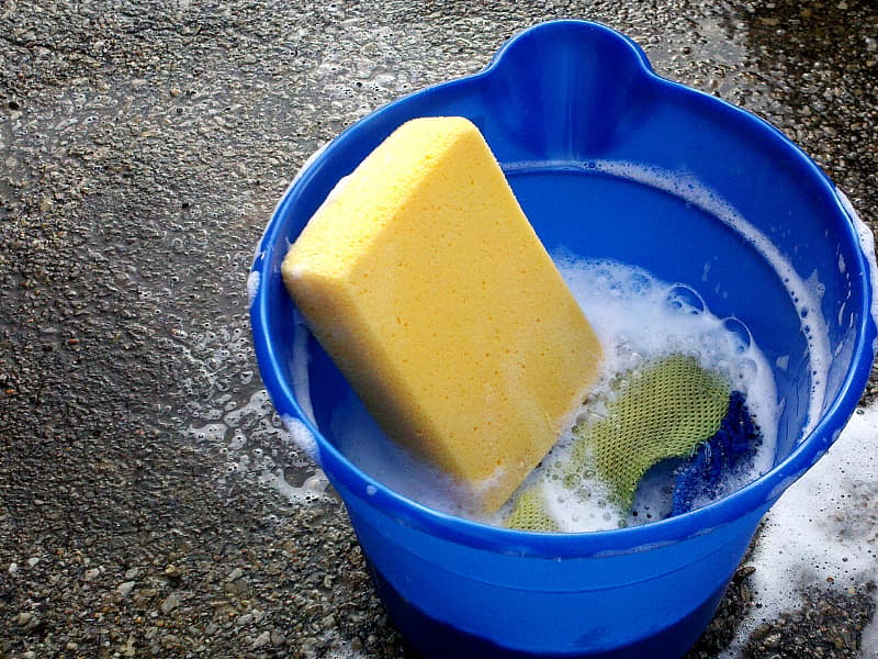 Fill A Bucket With Warm Water And Mix In A Cup Of White Vinegar—This Solution Will Help Eliminate Stubborn Smells That Linger Clean Puke Out Of A Car