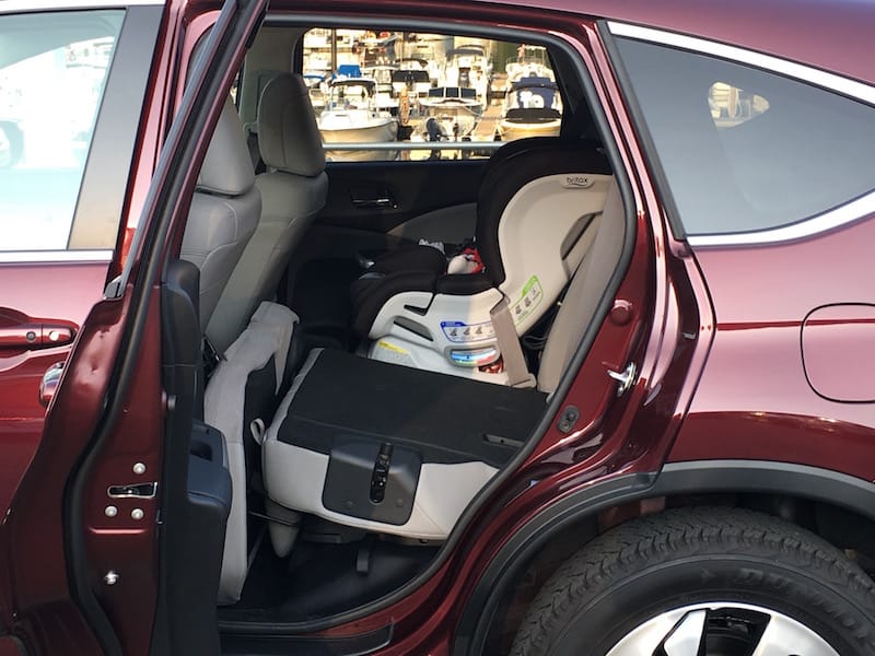 2016 honda crv store car seat installation