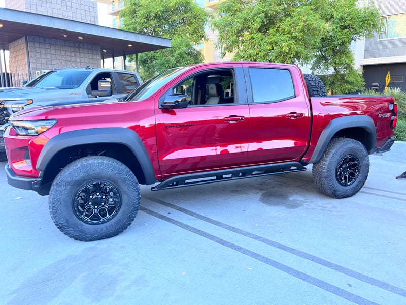 35-Inch Tires, Wider Fender Flares And The Spare In The Bed Are All Hallmarks Of The 2024 Chevrolet Colorado Zr2 Bison. Photo: Allison Bell
