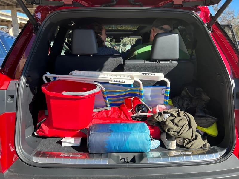 The Lexus TX 550h+ Plug-in Hybrid, the Most Luxe in this 3-Row SUV Family, Has a Lot to Love 9 The Lexustx Cargo Area Has Room For Lots Of Gear
