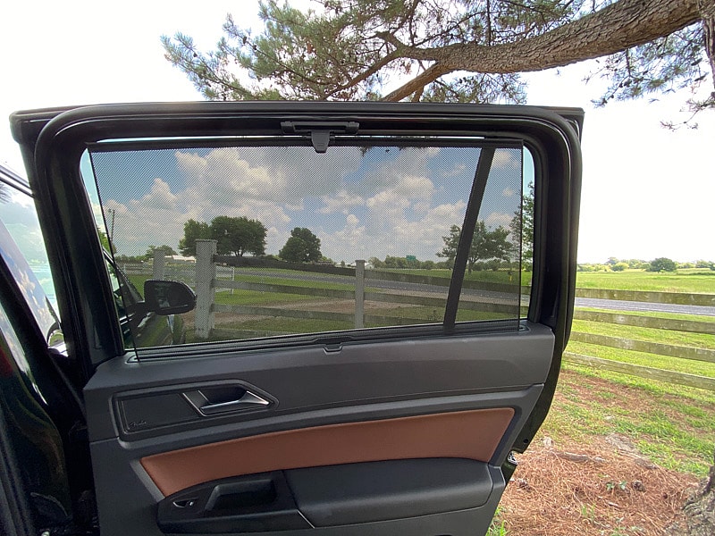 2021 Volkswagen Atlas Window Shades Clean Puke Out Of A Car