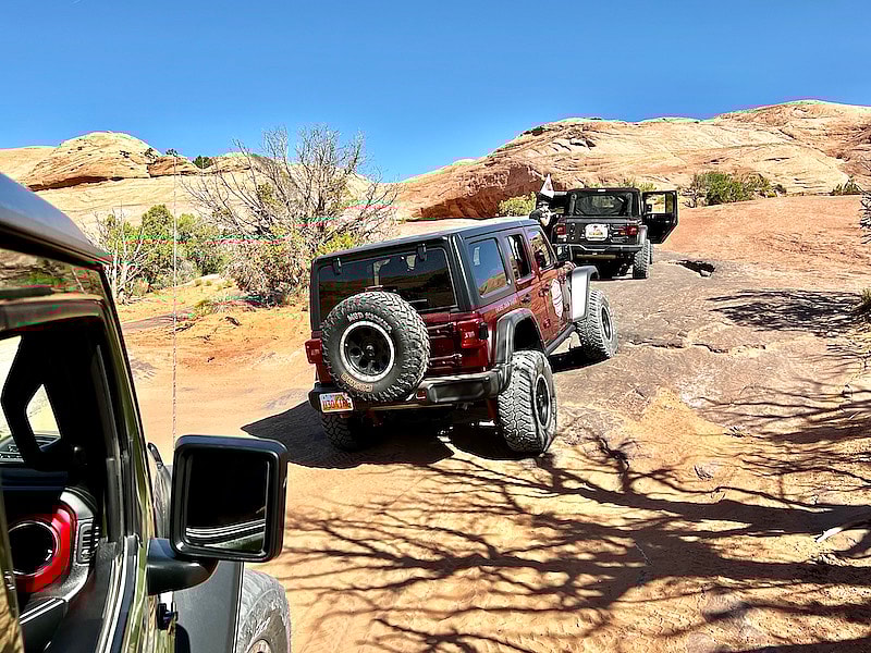 Off-Road Traffic Jams Are The Best Kind Of Traffic Jams. Photo: Tami Mittan