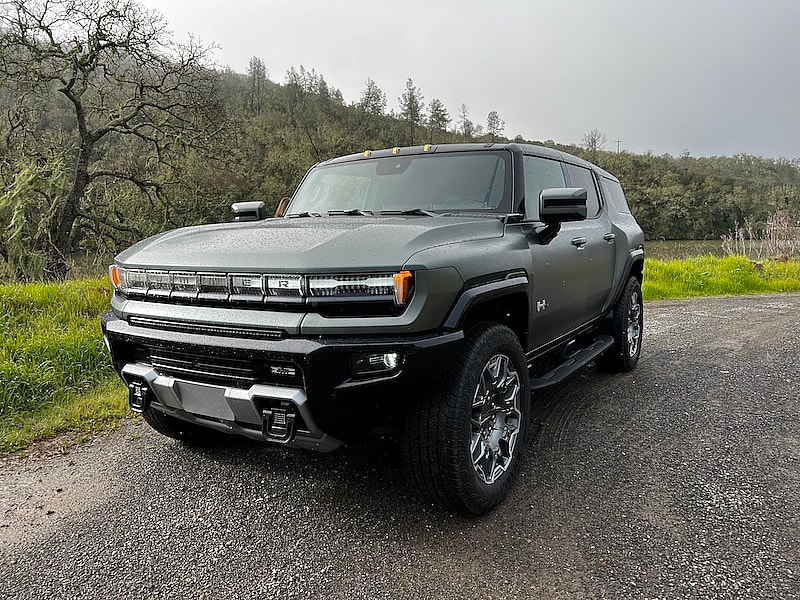 The Gmc Hummer Ev Suv Needs Some Room. Photo: Jill Ciminillo