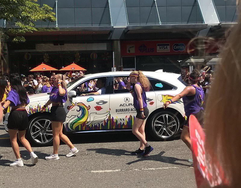 Vancouver Pride Parade Best Lgbtq Cars