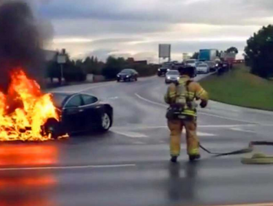 Several Tesla Car Fires Have Triggered Investigations Into The Car'S Batteries. Photo: Business Insider