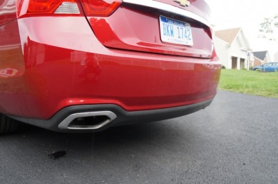 The Tail Pipe Is Flush With The Rear Bumper, A Common Feature On Luxury Cars