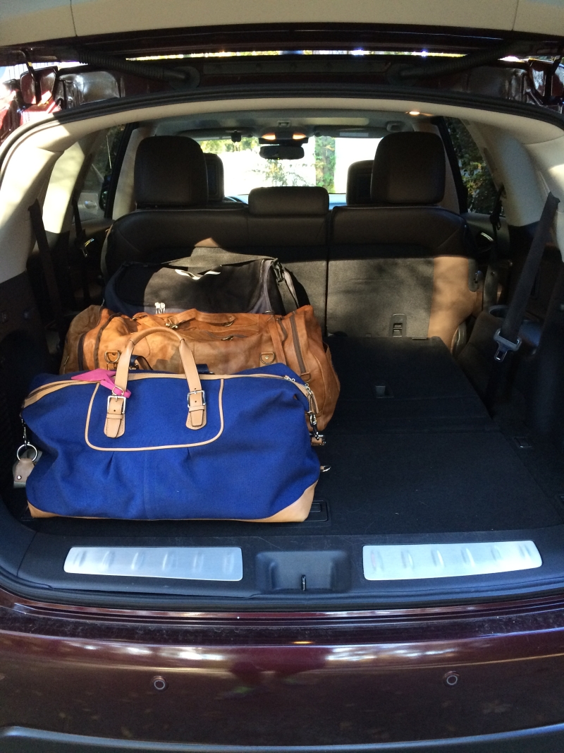 Did we mention plenty of leg room and still room for all the stuff a family carries, from kids to luggage.