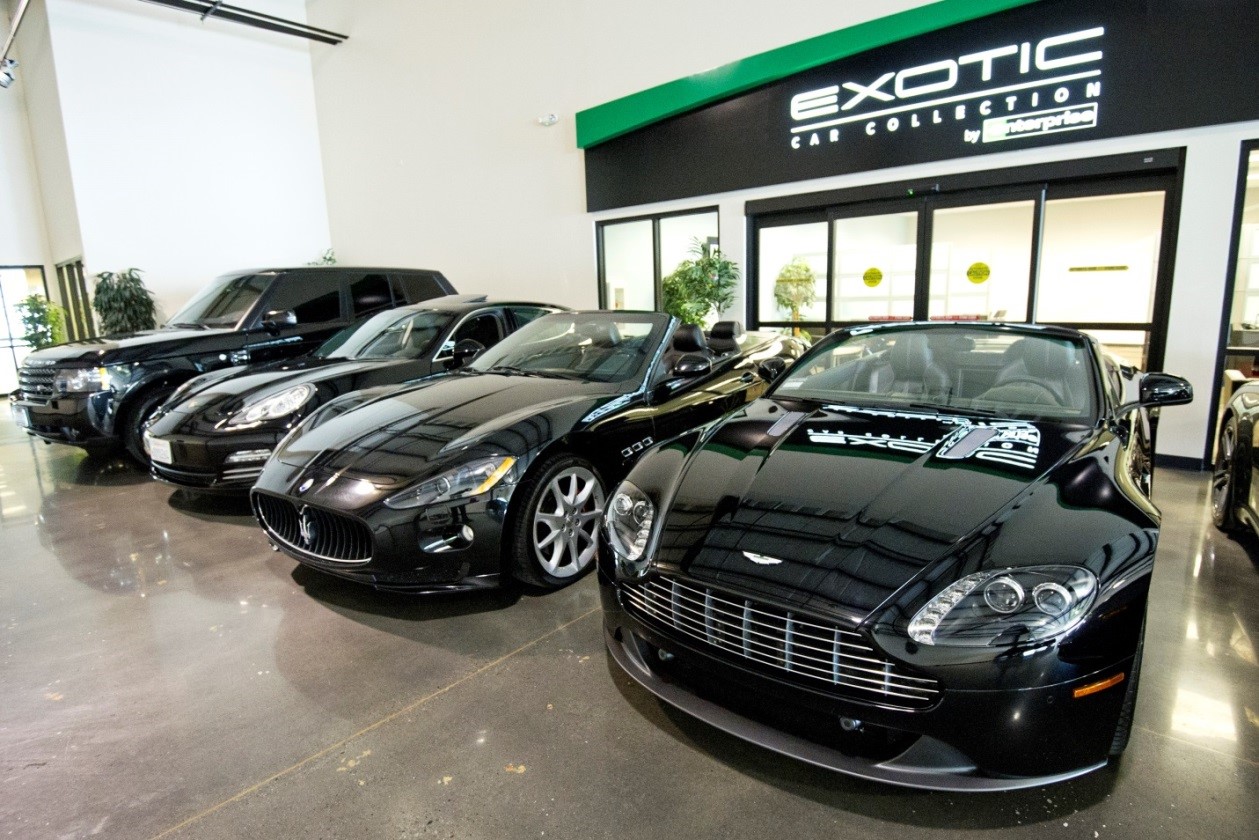 Live Luxe  with the Enterprise Exotic Car  Collection A 