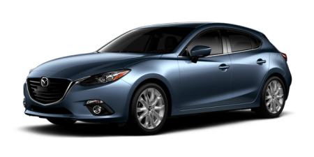 2015 Mazda3 in blue reflex mica