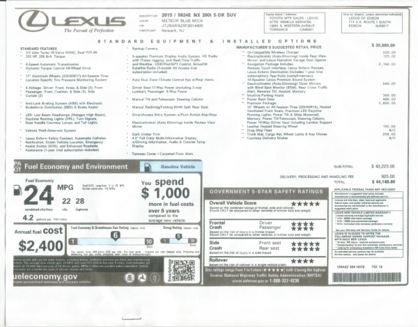 Lexus NX200t