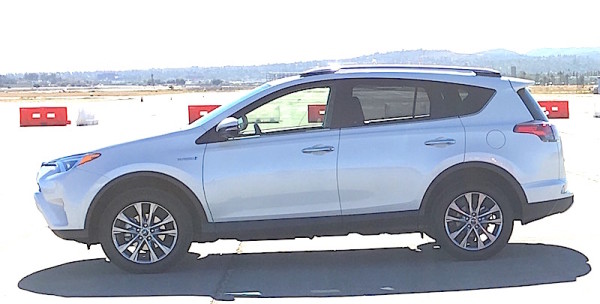 The 2016 Toyota RAV4 Hybrid we test drove in Laguna Niguel, CA