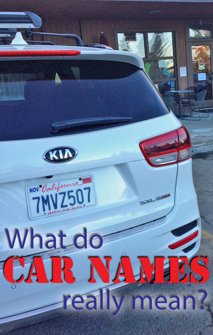 car names