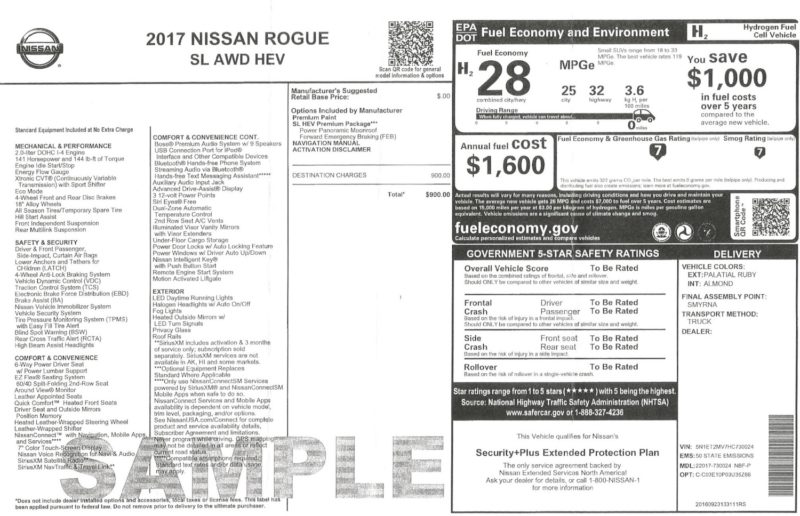 Nissan Rogue Hybrid