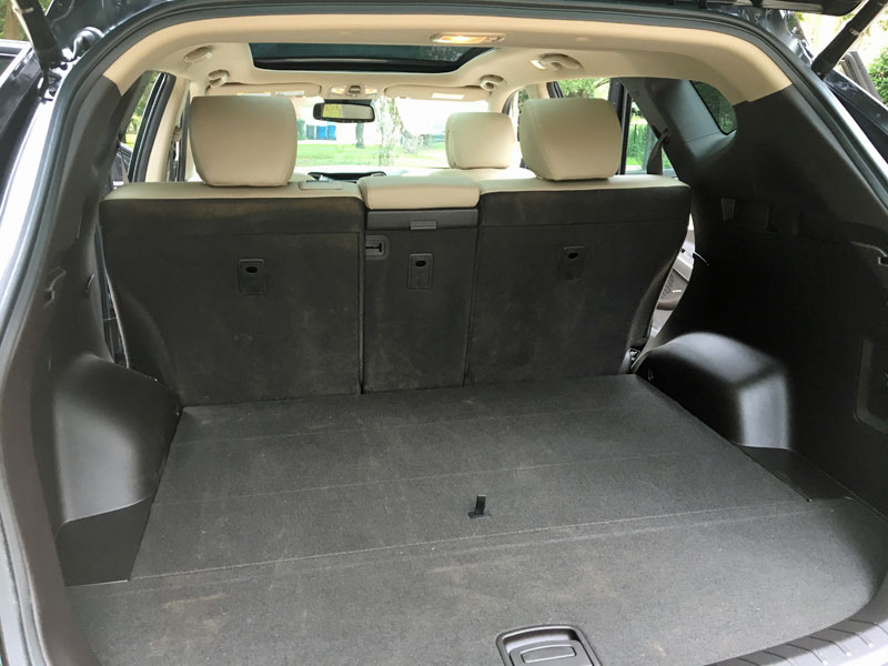 So much cargo space in the Hyundai Santa Fe Sport 2.0T Ultimate! 