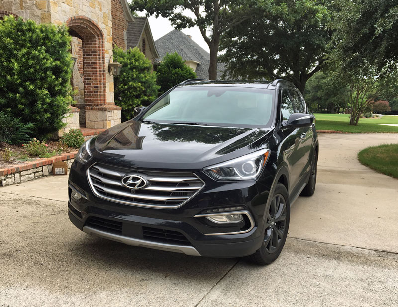 The sporty, safe, and spacious Hyundai Santa Fe Sport 2.0T Ultimate. 