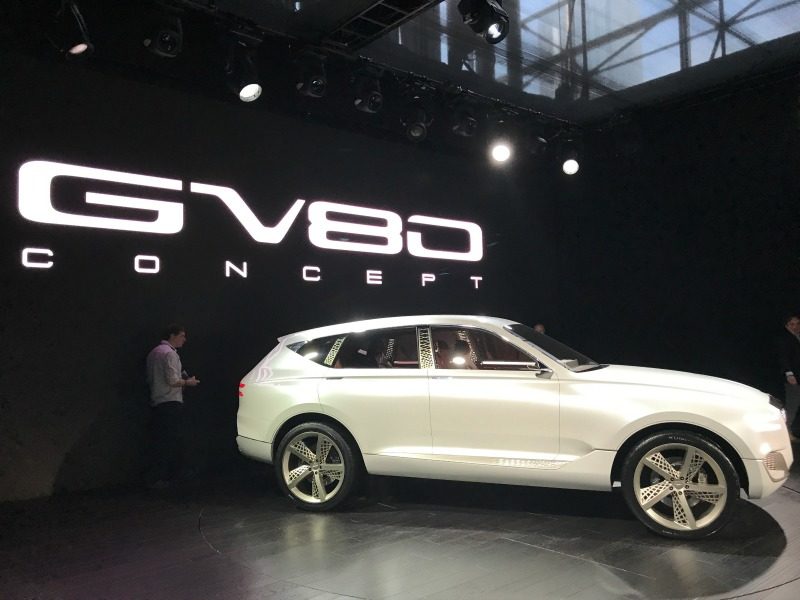 The Genesis GV80 is of the great family cars coming soon.