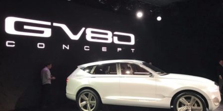 The Genesis GV80 is the next luxury SUV and made it's New York Auto Show debut.
