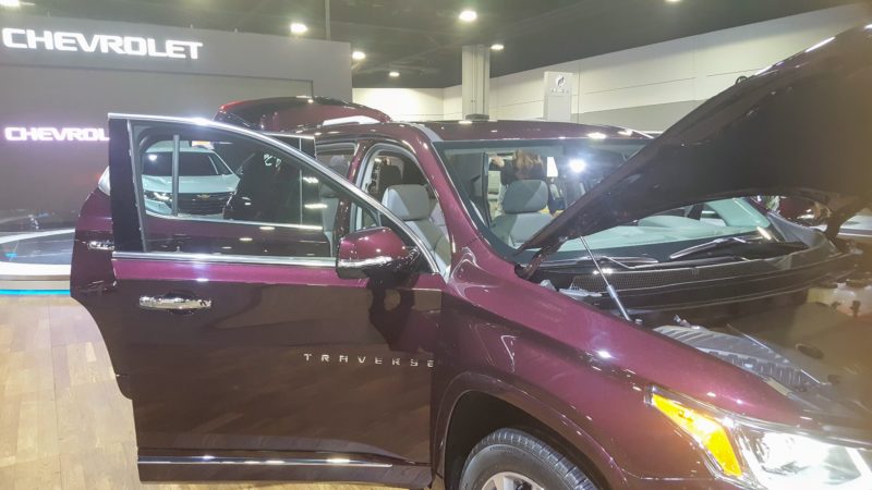 The Chevy Traverse is as impressive under the hood as it is on the outside.