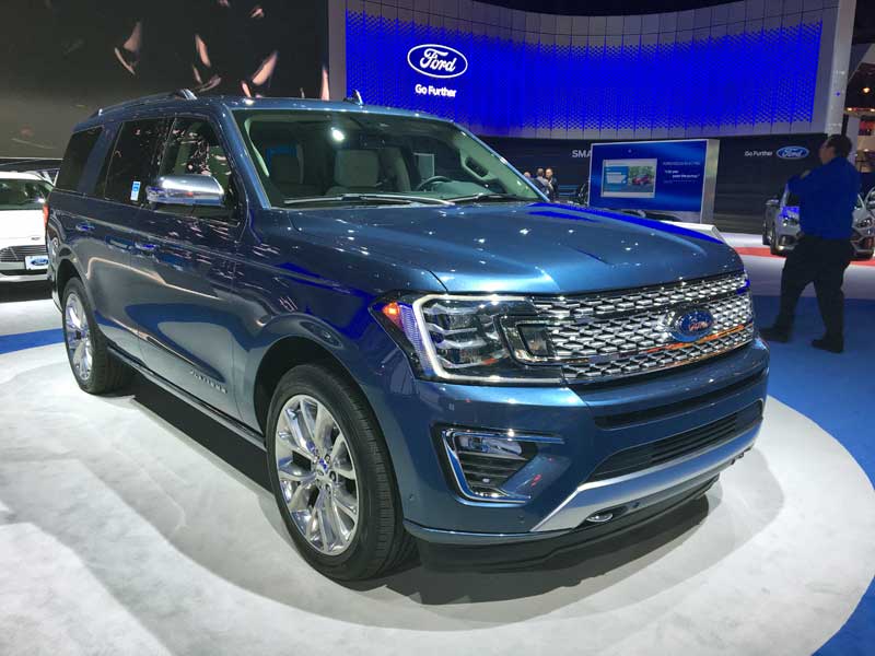 The 2018 Ford Expedition.