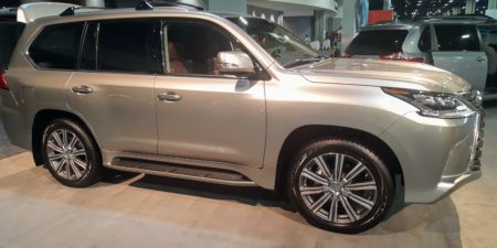 The Lexus LX 570 has been refreshed inside and out for 2018 like many of the top luxury family cars.